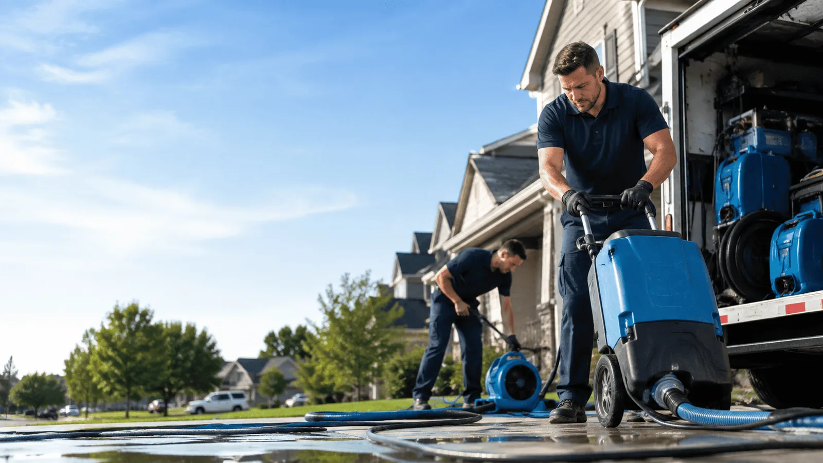 Water Extraction being performed in Fort Lauderdale, FL